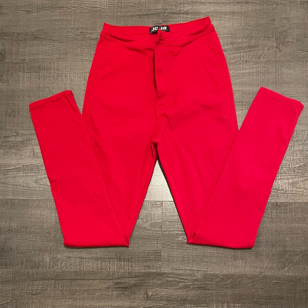 Nice High Waist Skinny Leg Pants…